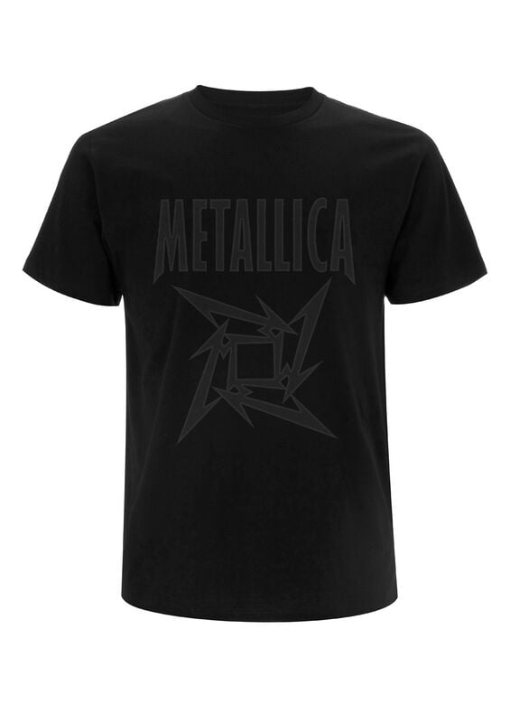 5056187776370 - Metallica Black On Black Load Ninja T-Shirt schwarz in 3XL