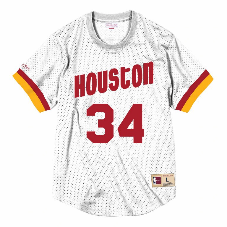 5056211495277 - NBA-T-shirt Houston Rockets Hakeem Olajuwon