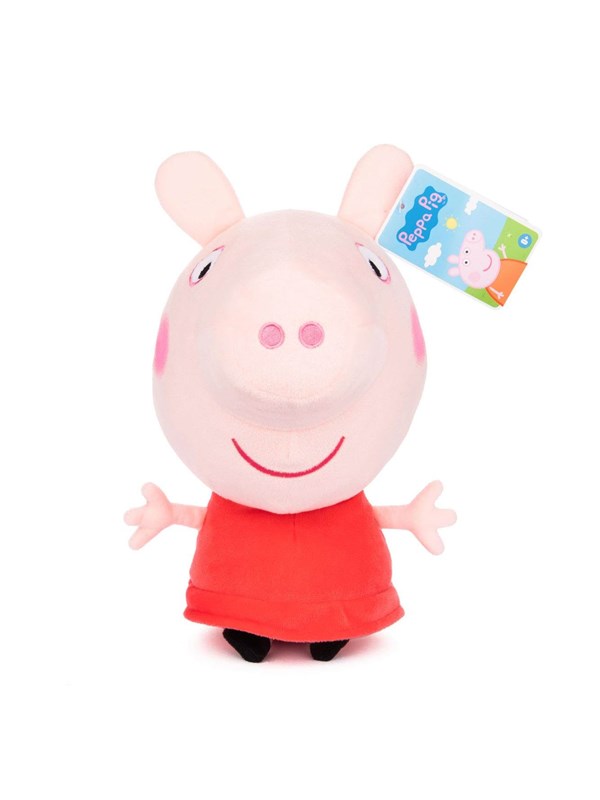 5056219083360 - Peppa Pig Little Bodz Plush Toy - Peppa