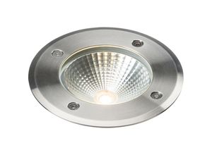 5056270800388 - Spot led Encastrable au Sol Inox 3000K 230V IP65 6W - Knightsbridge