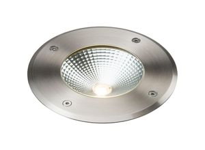 5056270800418 - Knightsbridge - Spot led Encastrable au Sol Inox 3000K 230V IP65 9W