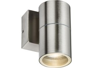 5056270818611 - Knightsbridge - Applique Murale Fixe Simple GU10 - Chrome Brossé 230V IP54 20W