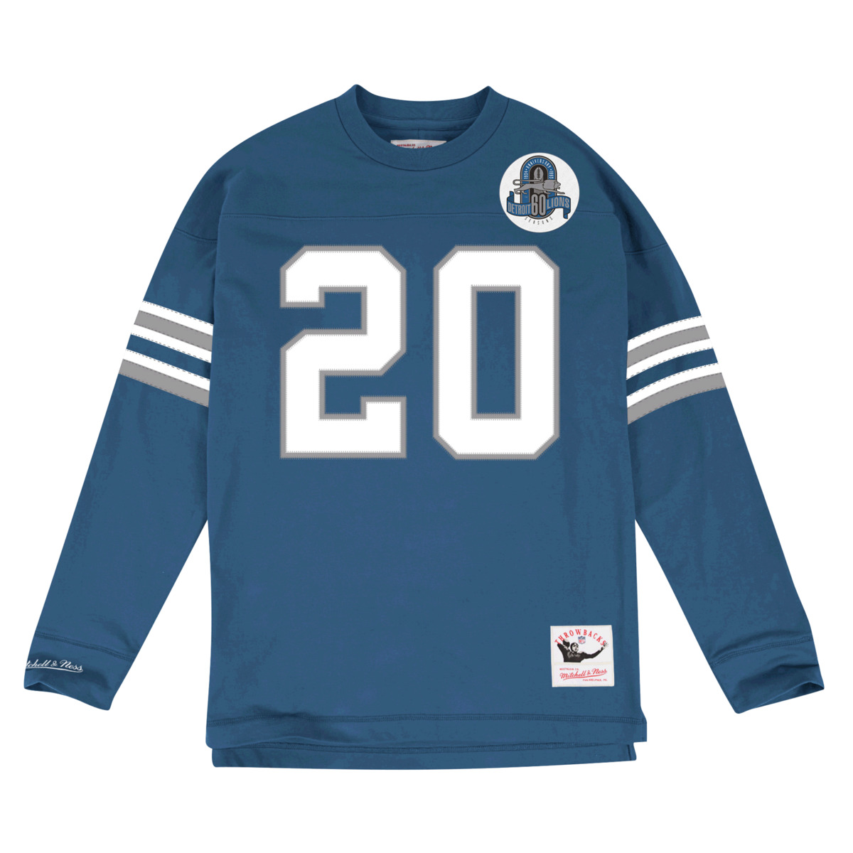 5056271931951 - Langarmtrikot nfl Detroit Lions Barry Sanders