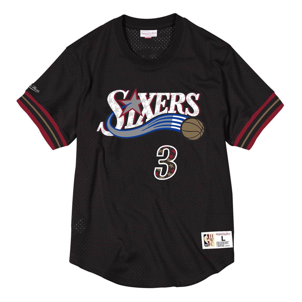 5056271997681 - Jersey Philadelphia 76ers name & number Allen Iverson