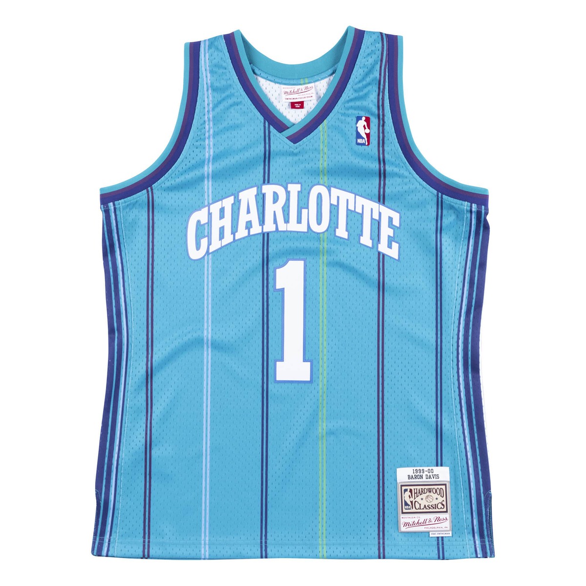 5056271997841 - NBA-Trikot Charlotte Hornets Baron Davis