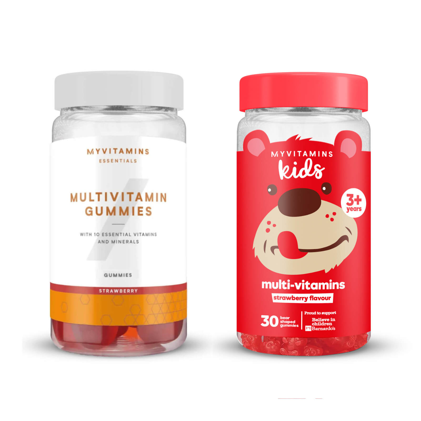 5056281178292 - Multivitamine Fruchtgummis - 30Gummibärchen - Erdbeere