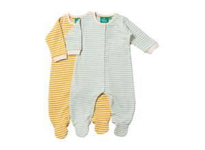 5056298984190 - - Strampler BABYGROW STRIPED 2er-Pack in gelb blau Gr80