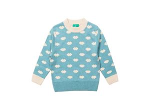 5056298989614 - - Strickpullover FLUFFY CLOUDS in blau Gr122