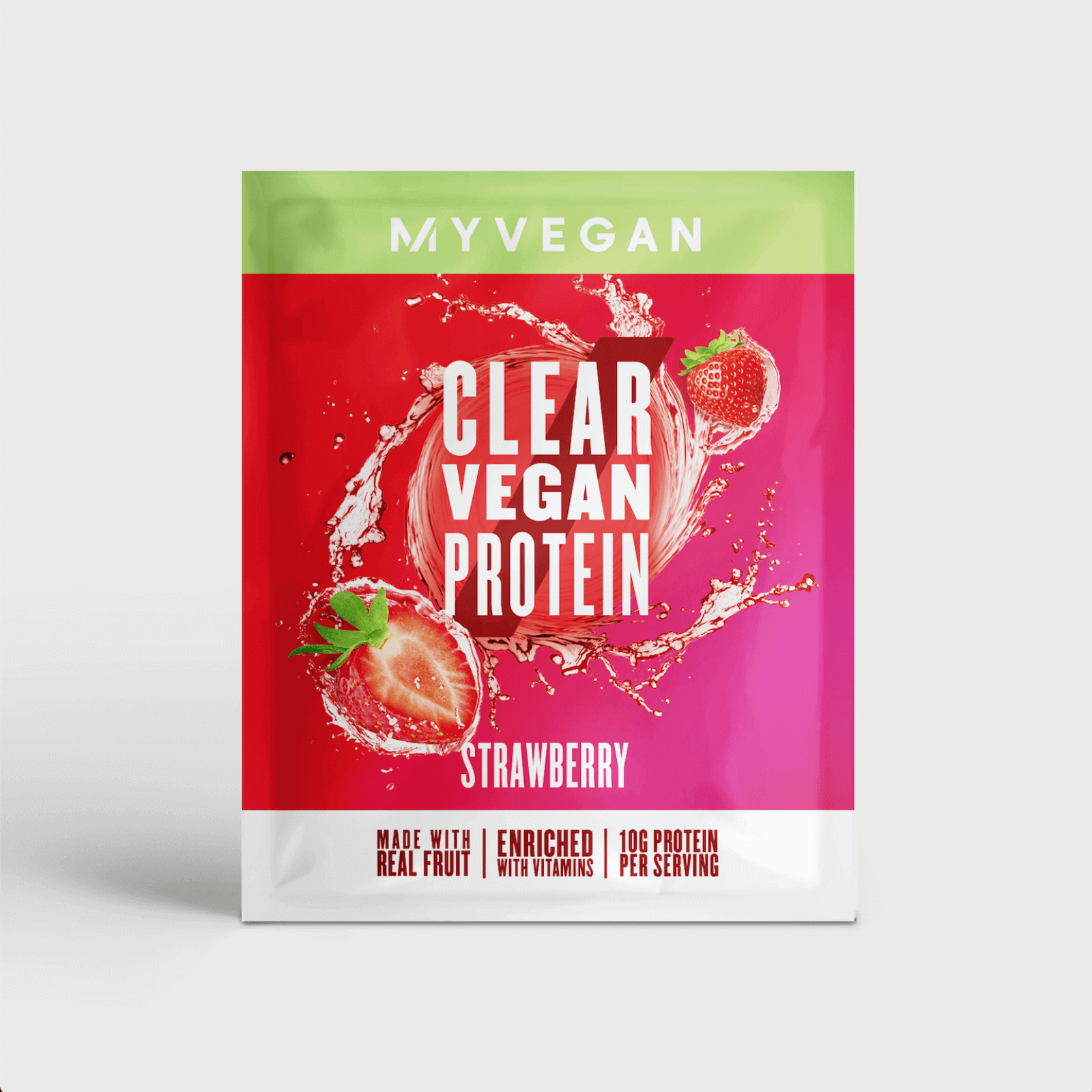 5056307362421 - Clear Vegan Protein (Probe) - 16g - Erdbeere