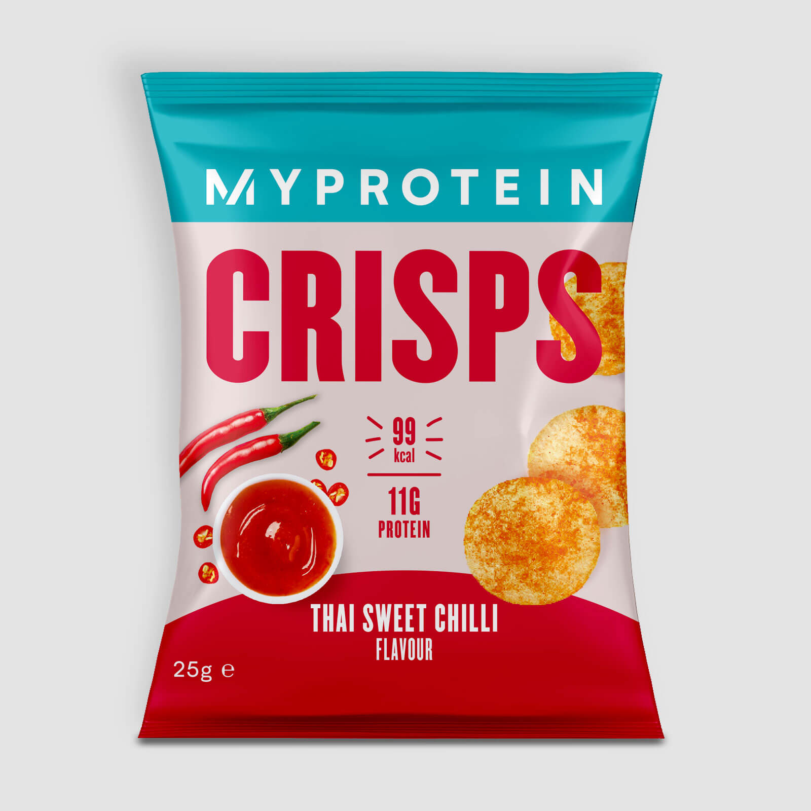 5056307399748 - Protein Chips - 6 x 25g - Thai Sweet Chilli