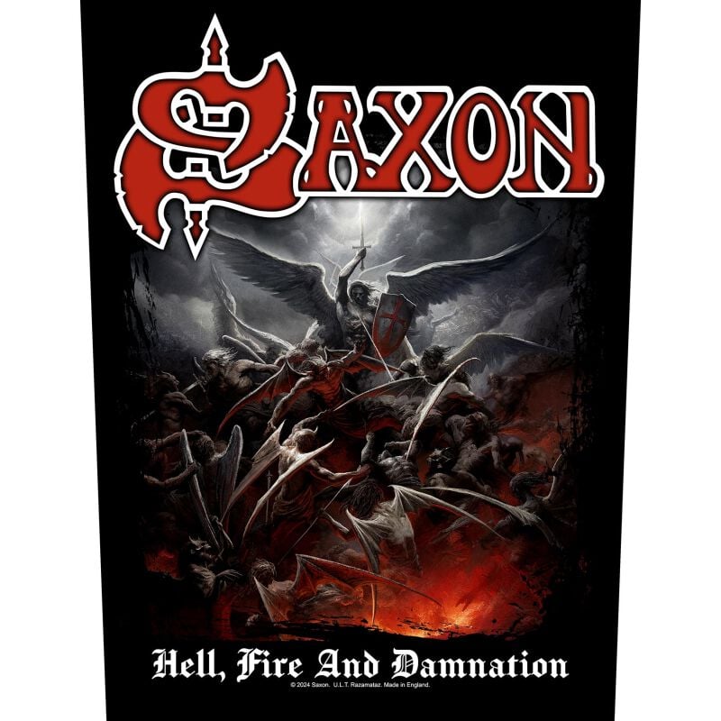 5056365731207 - Hell fire and damnation Backpatch multicolor