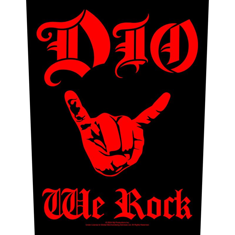 5056365731788 - We rock Backpatch multicolor