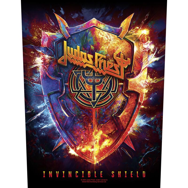 5056365731900 - Invincible shield Backpatch multicolor