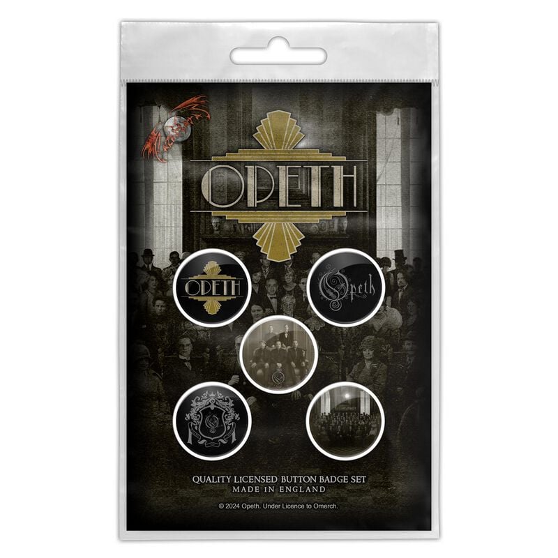 5056365732716 - The Last Will And Testament Button multicolor