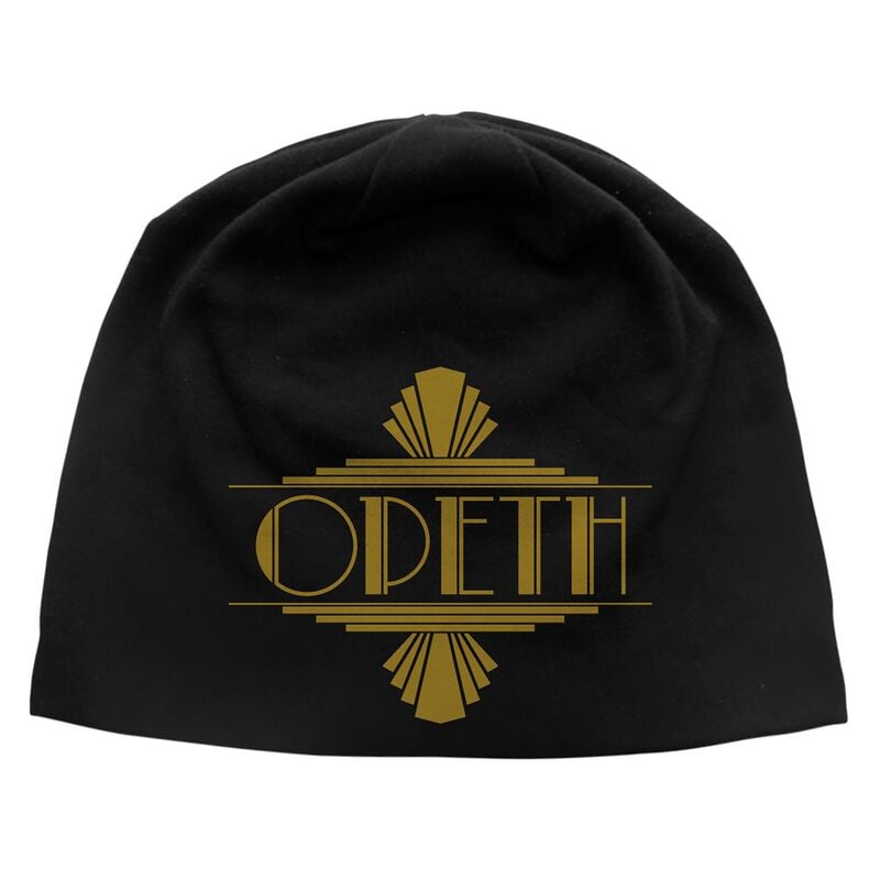 5056365732754 - art Deco Logo - Jersey Beanie Mütze schwarz 5056365732754 - art Deco Logo - Jersey Beanie Mütze schwarz