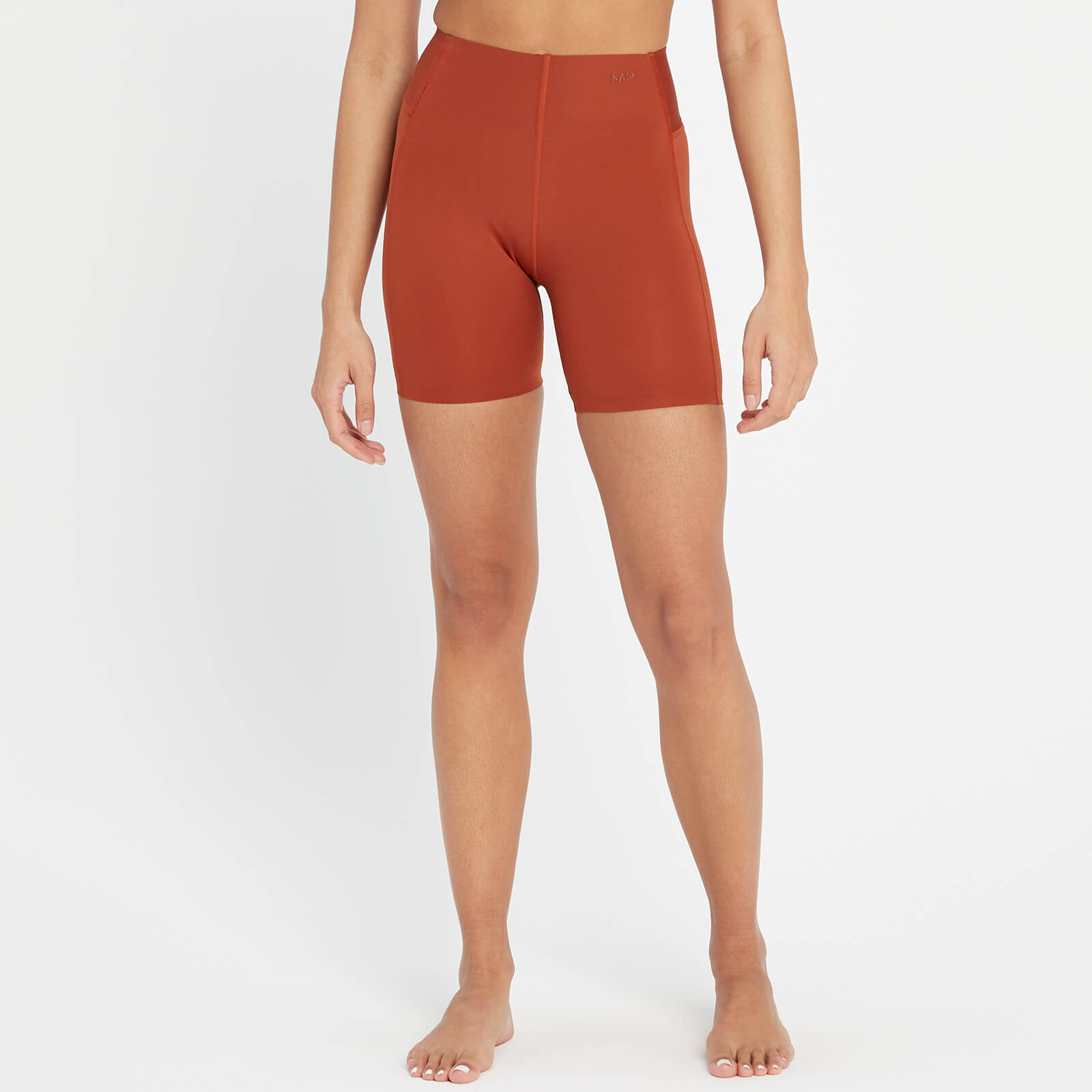 5056379516692 - Damen Gelassenheit Repreve® Radlerhose — Burn Red - XXL