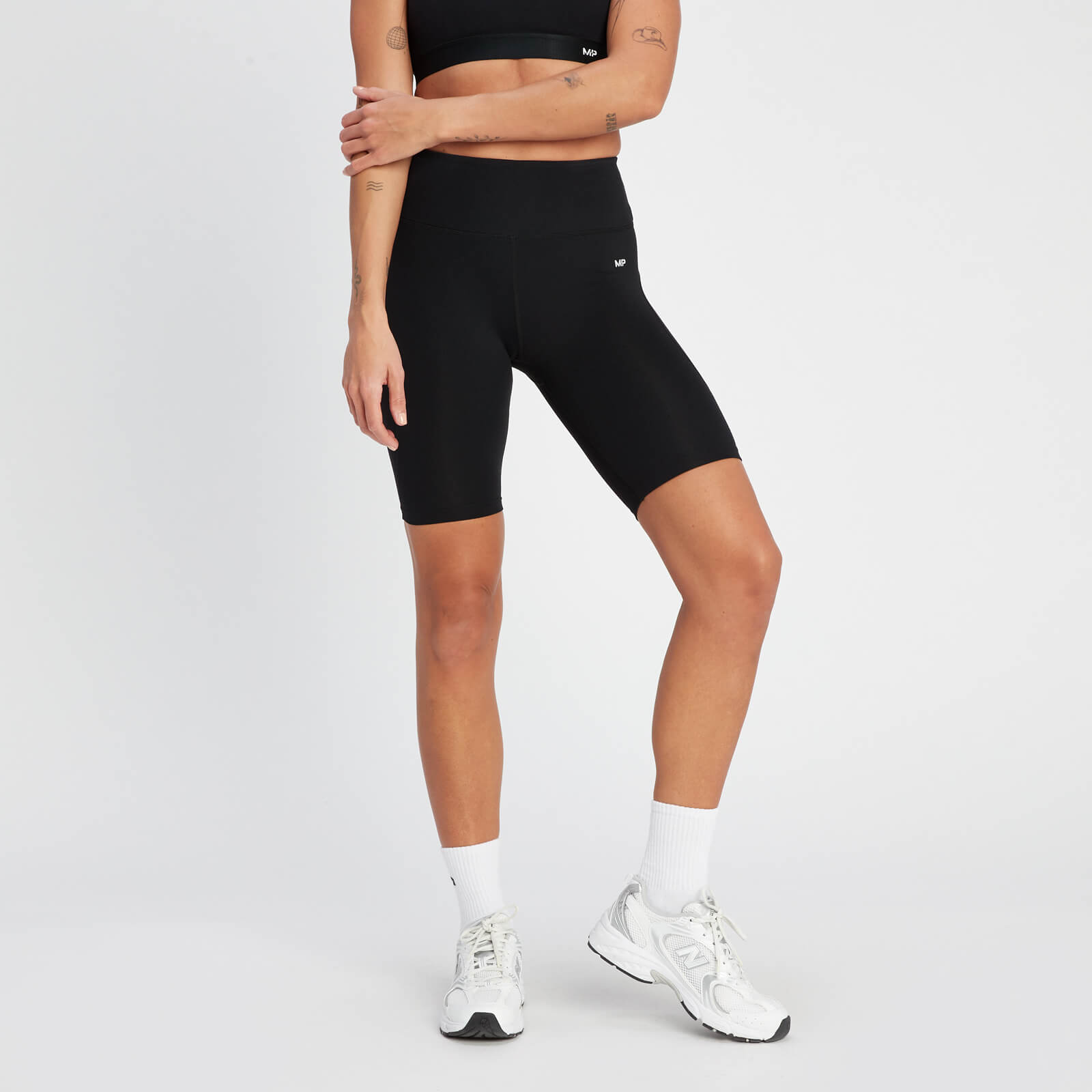 5056379571004 - Womens Power Cycling Shorts - Black - XS