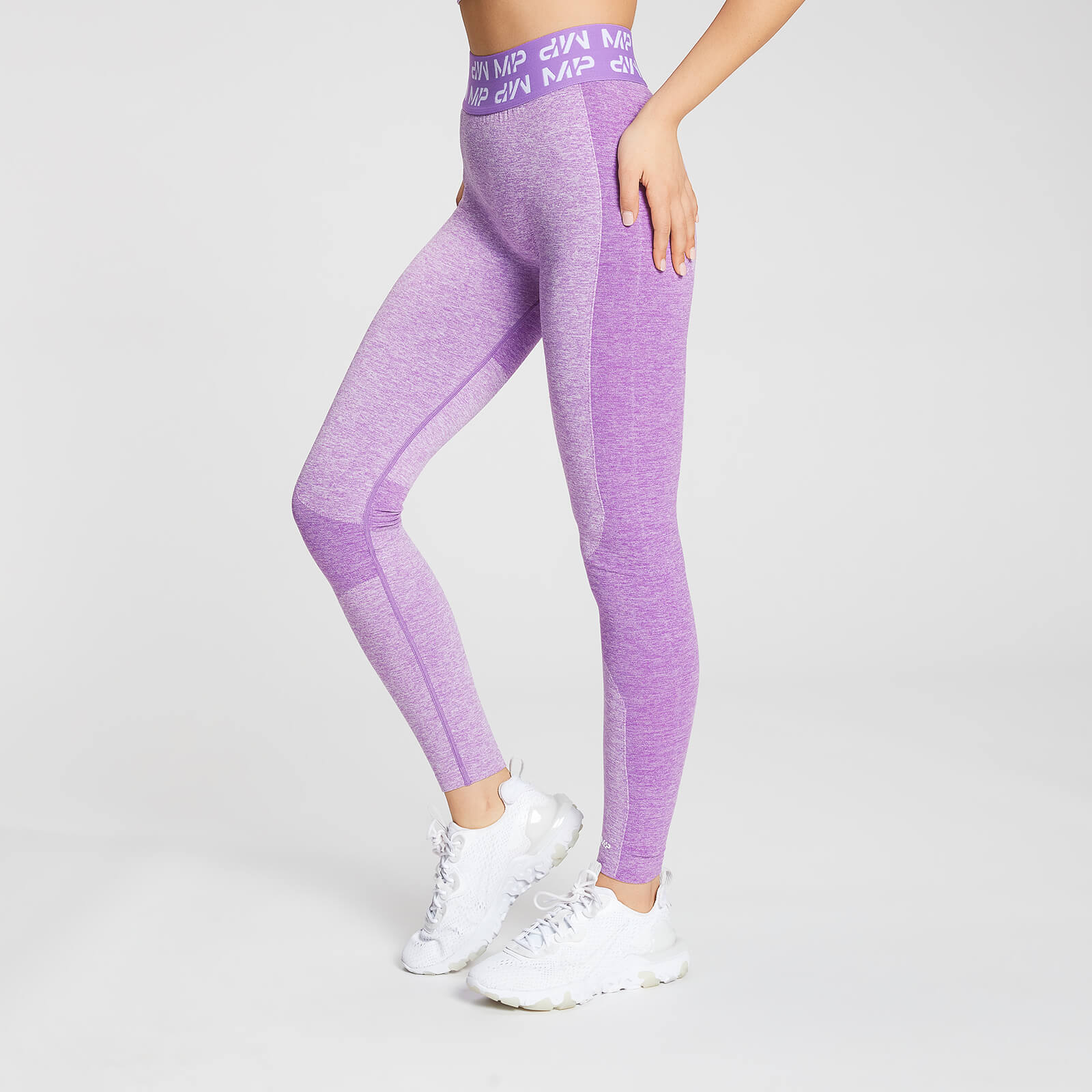 5056379624120 - Womens Curve Leggings - Deep Lilac - XXS