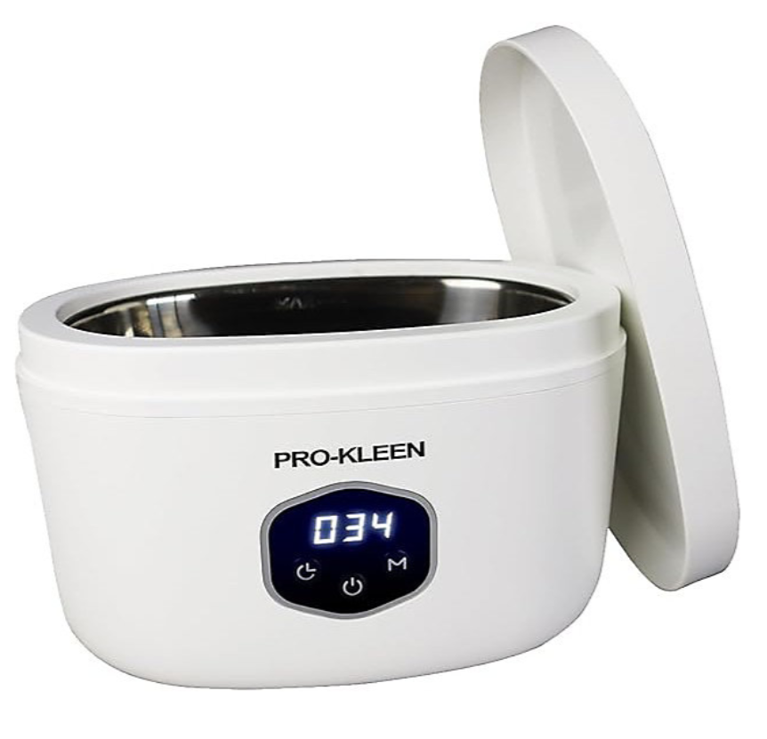 5056411340094 - Pro-Kleen Ultraschall-Schmuckreiniger - 43000Hz 30W - für Schmuck Brillen Uhrenarmbänder Münzen und Zahnersatz