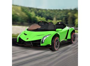 5056416297041 - Elektro-Kinderauto lamborghini veneno Sportwagen mit 2 Motoren LED-Lichten und Bluetooth Belastbarkeit 30 kg Elektroauto Kinderfahrzeug mit usb