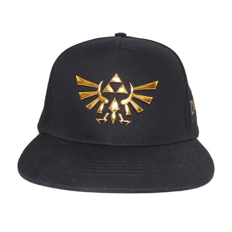 5056463409770 - Hyrule Logo Cap schwarz