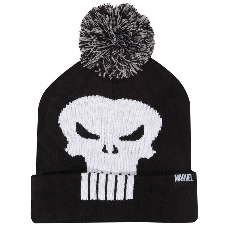 5056463409978 - Skull Mütze schwarz weiß