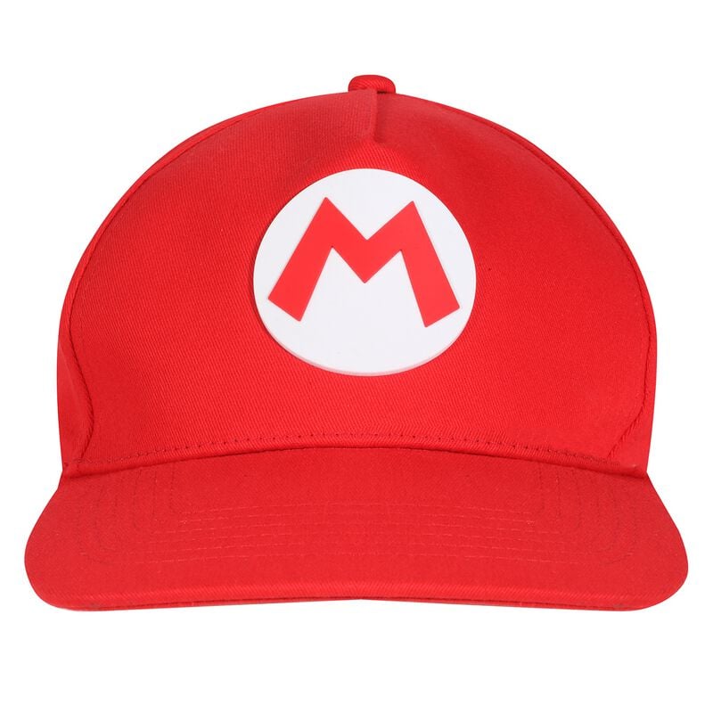 5056463409985 - Mario Badge Cap rot