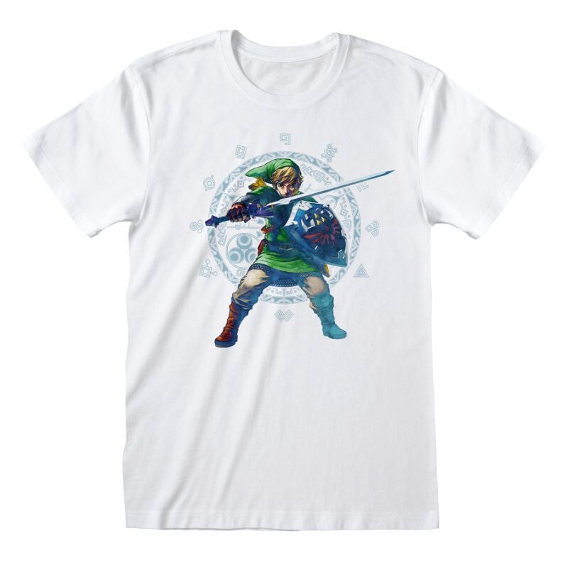5056463489895 - Skyward Sword T-Shirt weiß in XXL