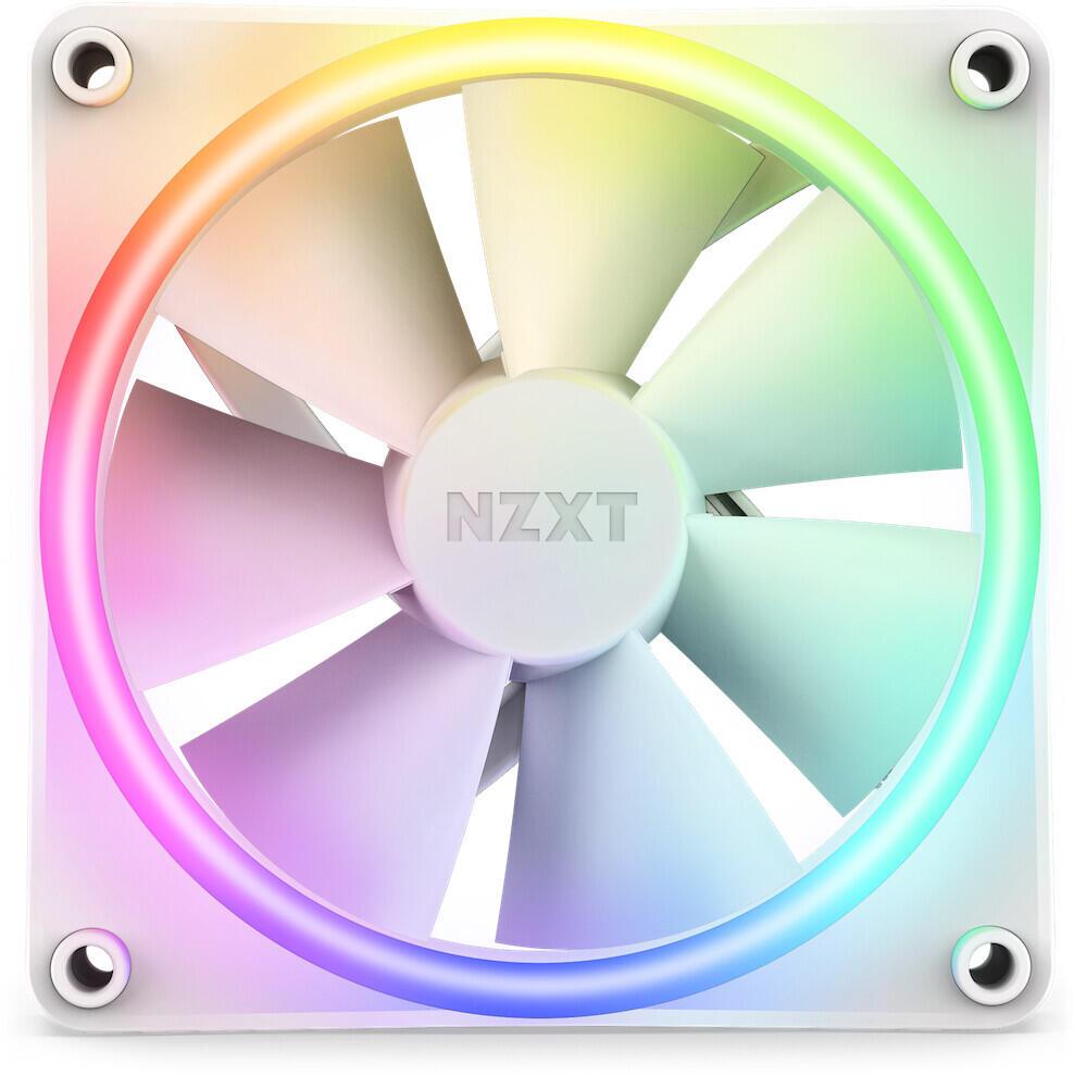 5056547200866 - NZXT F120 RGB DUO - White - Gehäuselüfter - 120 mm - Weiß mit RGB-Beleuchtung - 29 dBA