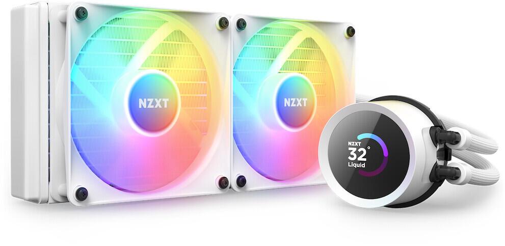 5056547202655 - NZXT CPU Kühler Kraken 240 RGB Computer-Kühler weiß Weitere PC-Komponenten