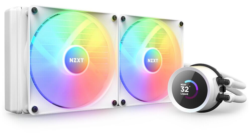 5056547202679 - NZXT CPU Kühler Kraken 280 RGB Computer-Kühler weiß Weitere PC-Komponenten