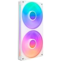 5056547204406 - NZXT F240 RGB CORE UNIBODY - 240mm - Gehäuselüfter - 240mm - Weiß - 30 dBA