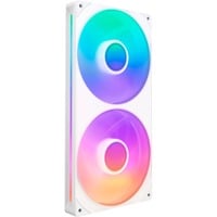 5056547204420 - NZXT F280 RGB CORE - 280mm - Gehäuselüfter - Weiß - 30 dBA