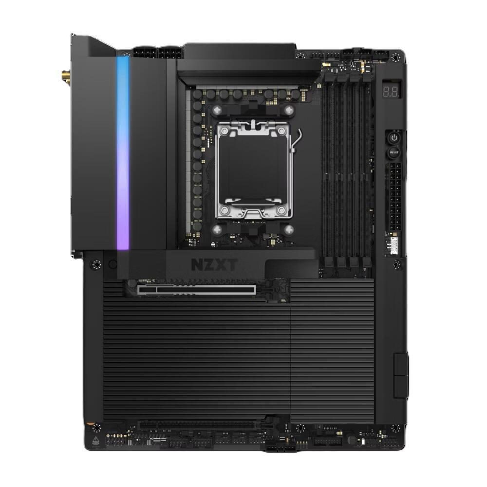 5056547207261 - NZXT N9 X870E Black Mainboard - AMD X870E - AMD AM5 socket - DDR5 RAM - ATX 5056547207261 - NZXT N9 X870E Black Mainboard - AMD X870E - AMD AM5 socket - DDR5 RAM - ATX