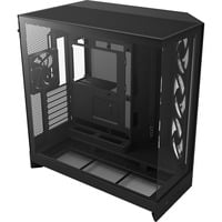5056547207667 - NZXT H9 Flow RGB (2025) - All Black - Gehäuse - Miditower - Schwarz 5056547207667 - NZXT H9 Flow RGB (2025) - All Black - Gehäuse - Miditower - Schwarz