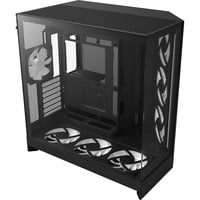 5056547207681 - NZXT H9 Flow RGB+ (2025) - All Black - Controller incl - Gehäuse - Miditower - Schwarz