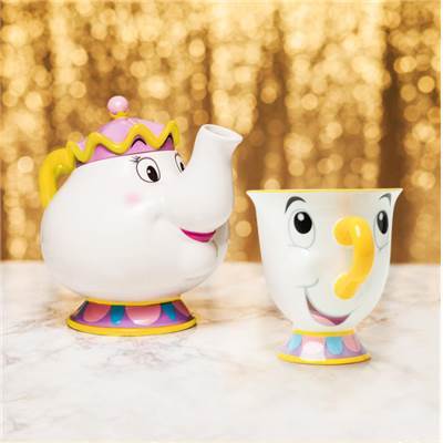5056577702125 - Set Teekanne mme samovar - mug zip Paladone Disney La Belle et La Bête