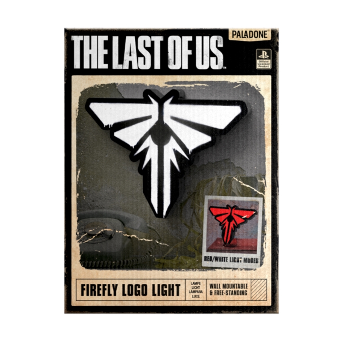 5056577731095 - Paladone - The Last of Us Firefly Logo Light - Leuchten