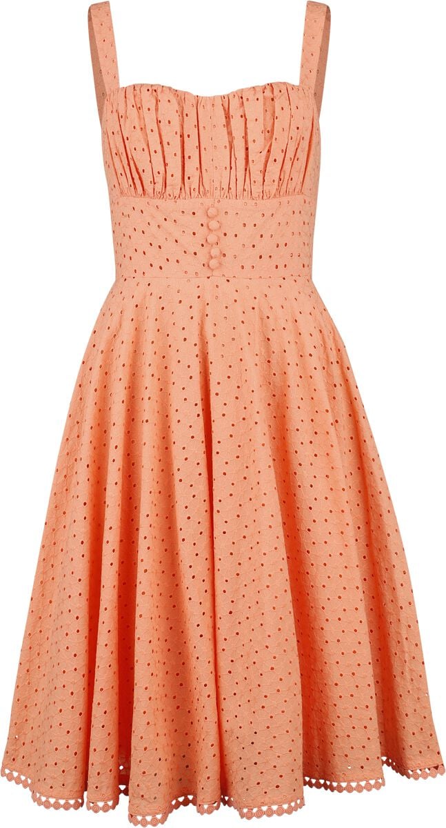 5056580313455 - Valerie Dress Mittellanges Kleid orange in XS