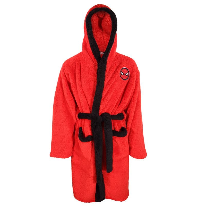 5056599734425 - - Spidey Bademantel schwarz rot weiß in L-XL