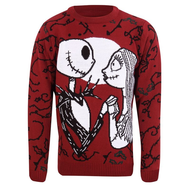 5056599748514 - Jack and Sally Weihnachtspullover multicolor in XXL