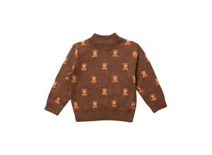 5056630609095 - - Strickpullover ANOTHER BEAR in brown Gr110