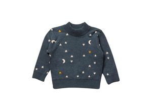 5056630609439 - - Strickpullover ANOTHER GOLDEN STARS in navy Gr98