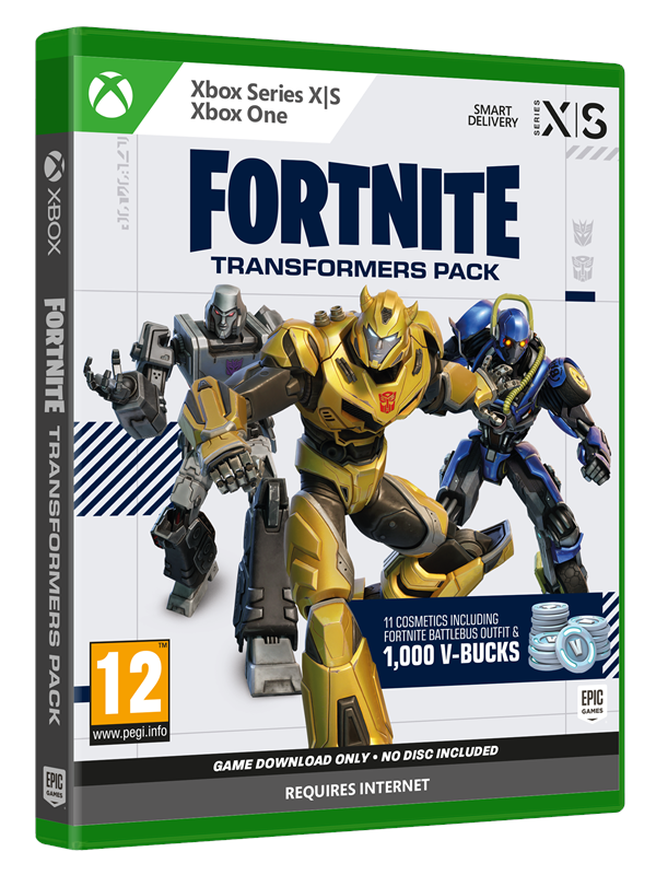 5056635604569 - Fortnite Transformers Pack (Code in a Box) - Microsoft Xbox One - Action - PEGI 12