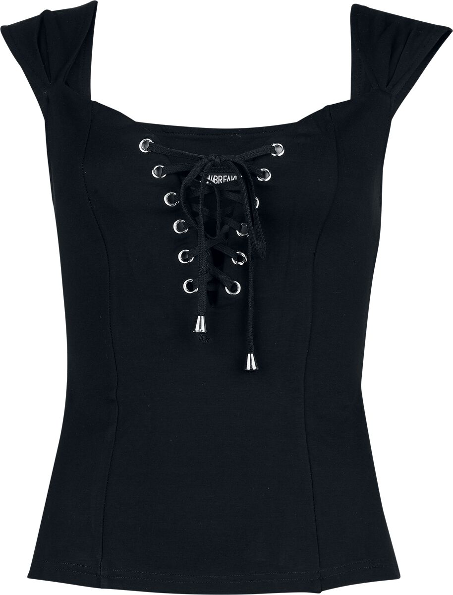 5056665036286 - Sleeveless Top Top schwarz in M 5056665036286 - Sleeveless Top Top schwarz in M