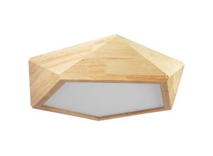 5056667025660 - Privatefloor - Deckenlampe - Skandinavisches Design-Deckenleuchte - Akira Natural wood - Holz - Natural wood