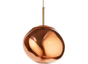 5056667035737 - Privatefloor - Deckenlampe - Designer-Pendelleuchte - Evanish Bronze - Acryl Metall - Bronze