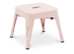 5056667067462 - Privatefloor - Kinderstuhl Stylix Industriedesign Metall - Neuauflage Pink - Stahl - Pink