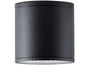 5056667088214 - Privatefloor - LED-Deckenlampe Wandleuchte - Alua Schwarz - Aluminium - Schwarz