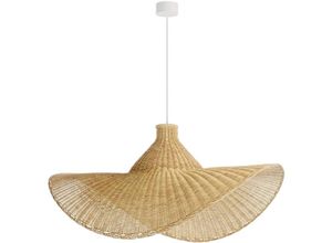 5056667092983 - Privatefloor - Rattan-Deckenlampe - Boho-Bali-Stil - Sona